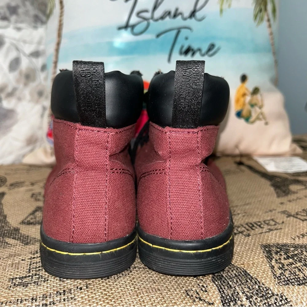 Dr. Martens Burgundy Sneakers - Picture 7 of 12